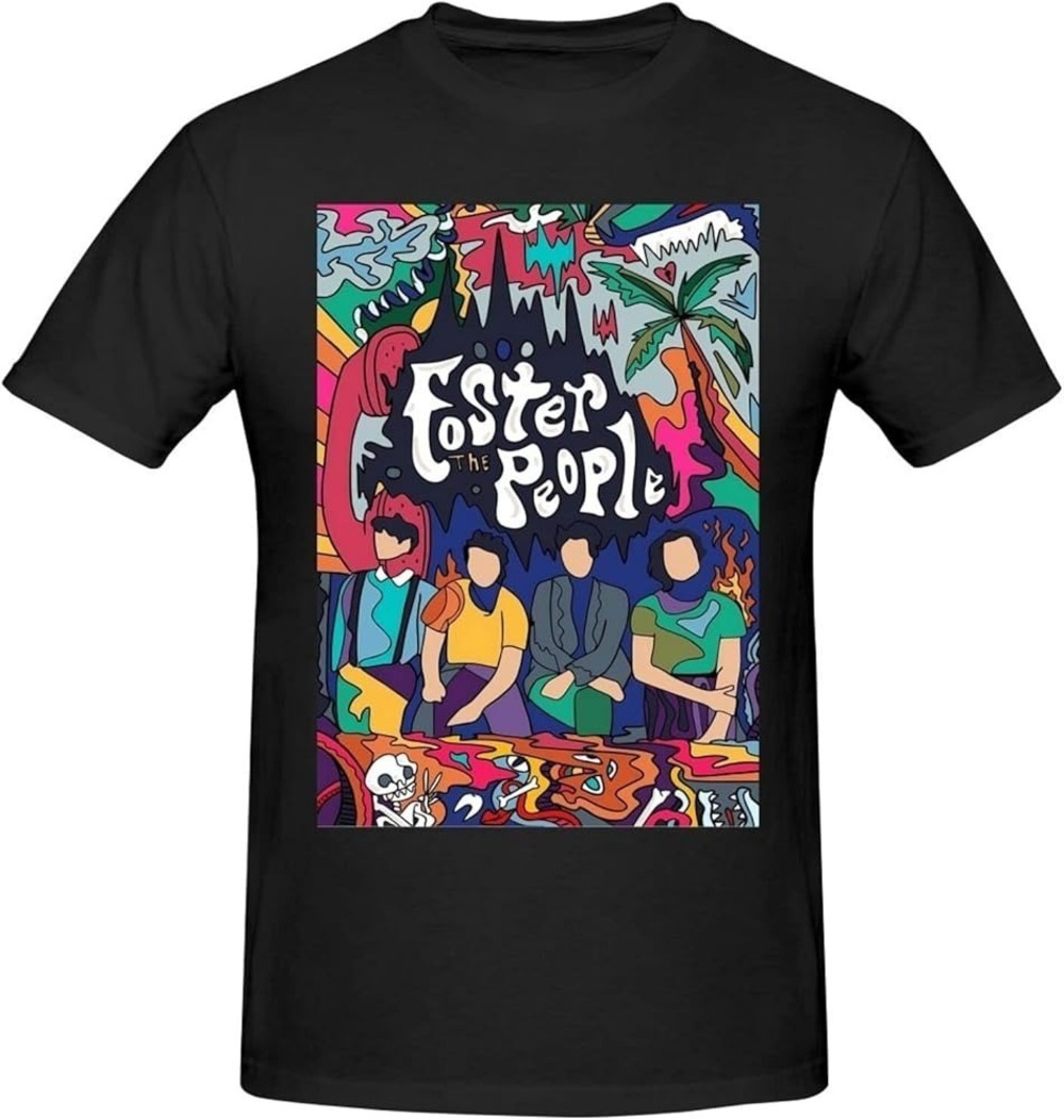 Foster The People Shirt Foster The People Black Shirt